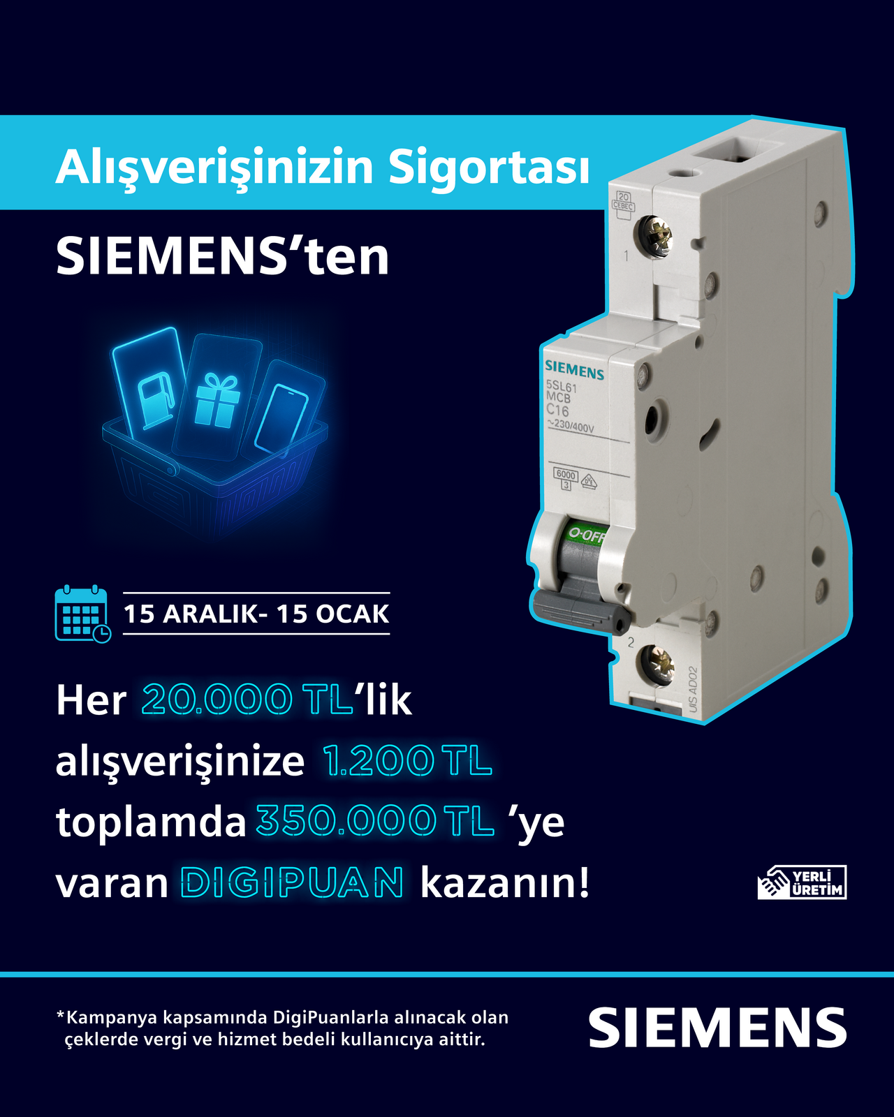 Kampanya - Alışverişinizin Sigortası Siemens’ten 